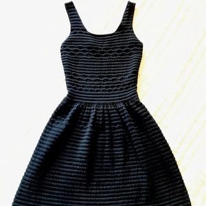 Jessica Simpson Black A Line Sweater Dress